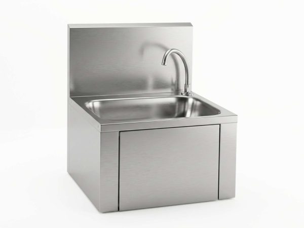 Lave-mains à commande fémorale et cuve rectangulaire Sofinor
