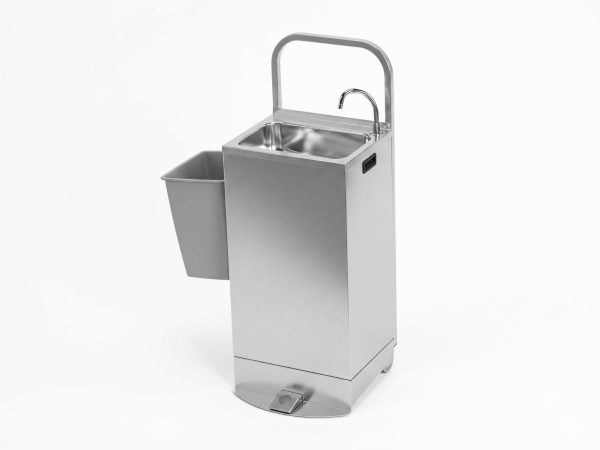 Lave-mains inox autonome chauffant par Sofinor