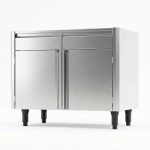 Meuble bas sans dessus 2 portes + 2 tiroirs