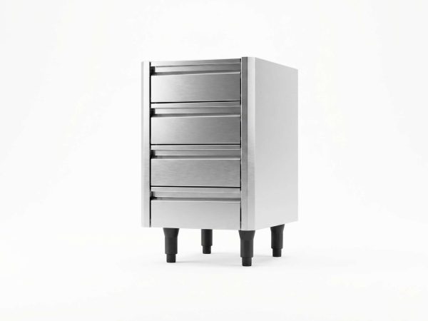 Meuble bas sans dessus inox cuisine pro Sofinor