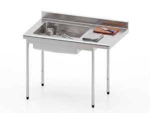 Table de déboitage sur mesure à bord rayonné
