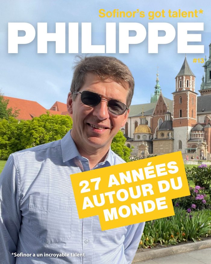 Philippe, directeur export depuis 27 ans à la retraite